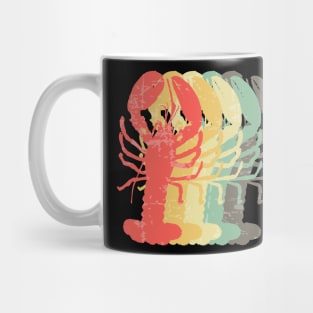 Vintage Crawfish Is My Favorite Season Funny Crawfishing Catchers Mug